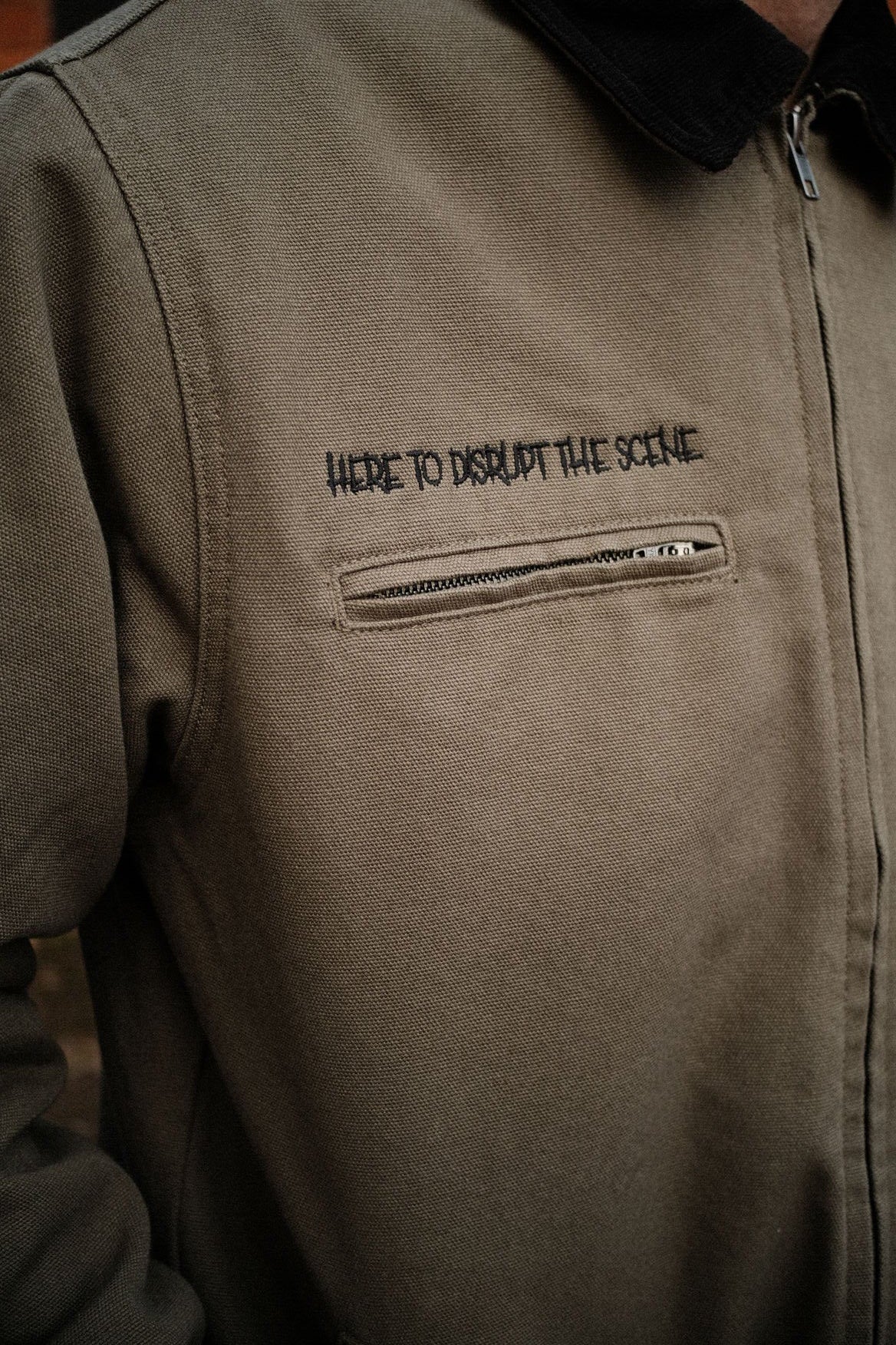 DISRUPT - Cord Collar Jacket