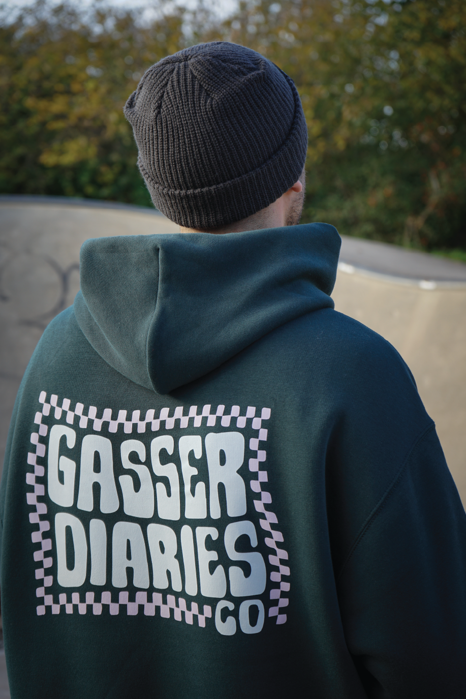 DELUXE WINTER HOODIE - Pine Green