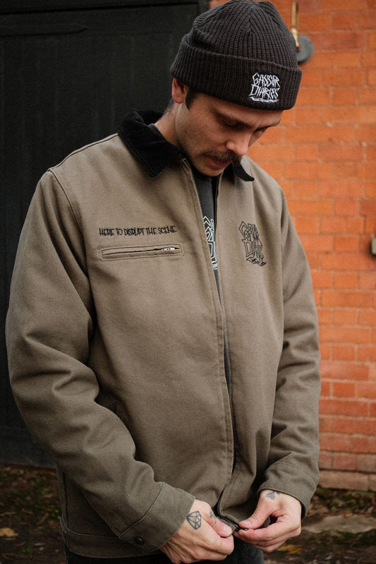 DISRUPT - Cord Collar Jacket