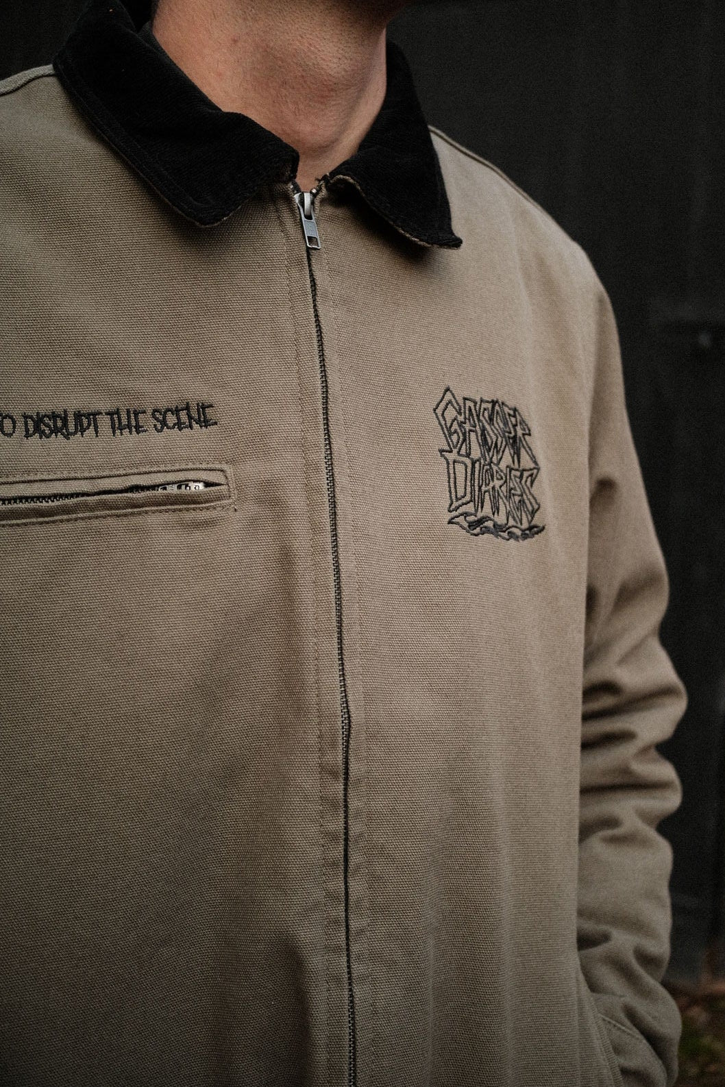 DISRUPT - Cord Collar Jacket