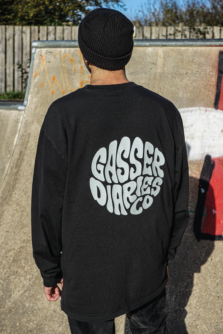 FADED HEAVYWEIGHT LONGSLEEVE - Charcoal