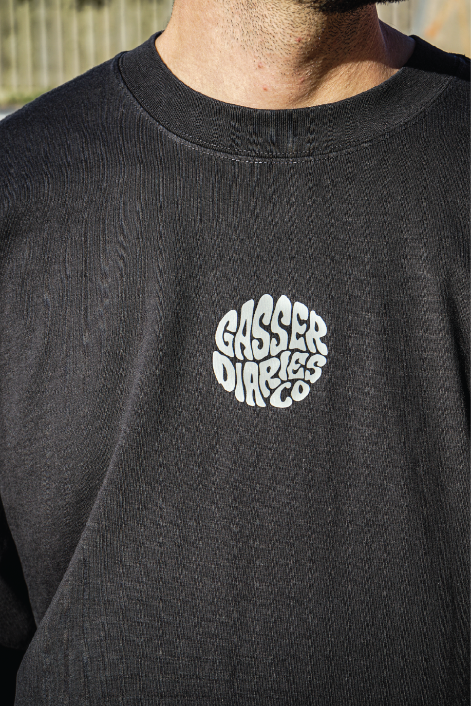 FADED HEAVYWEIGHT LONGSLEEVE - Charcoal